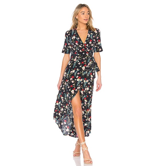 Equipment Dresses & Skirts - Floral Silk Dress Imogene Wrap Dress Equipment